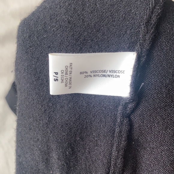 Simons Open-Front Cardigan (Black) - Picture 14 of 14